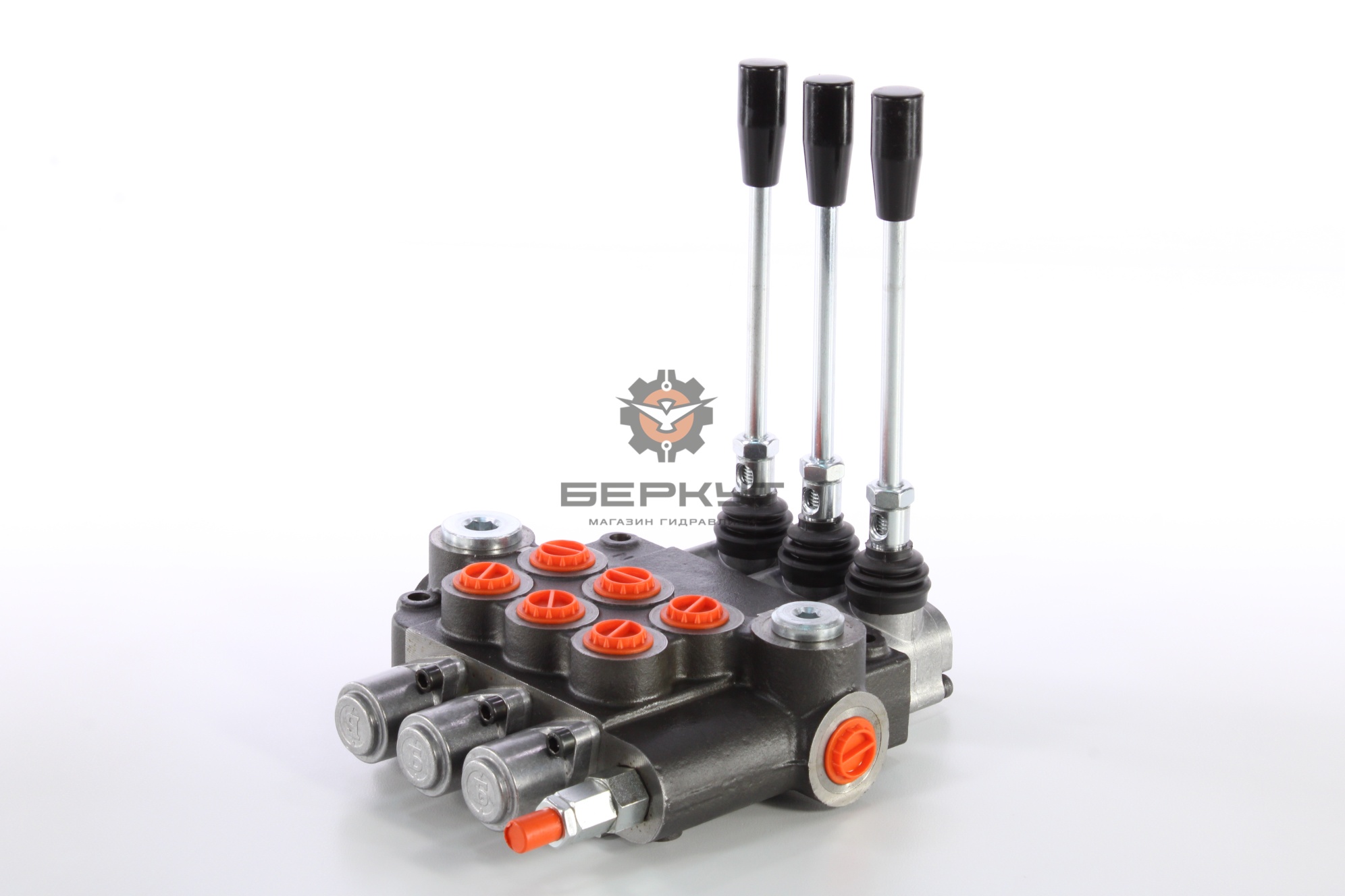 Гидрораспределитель 3Р80-1L13L13L13 GKZ1 Badestnost (3 золотника с фиксацией с плавающим положением)