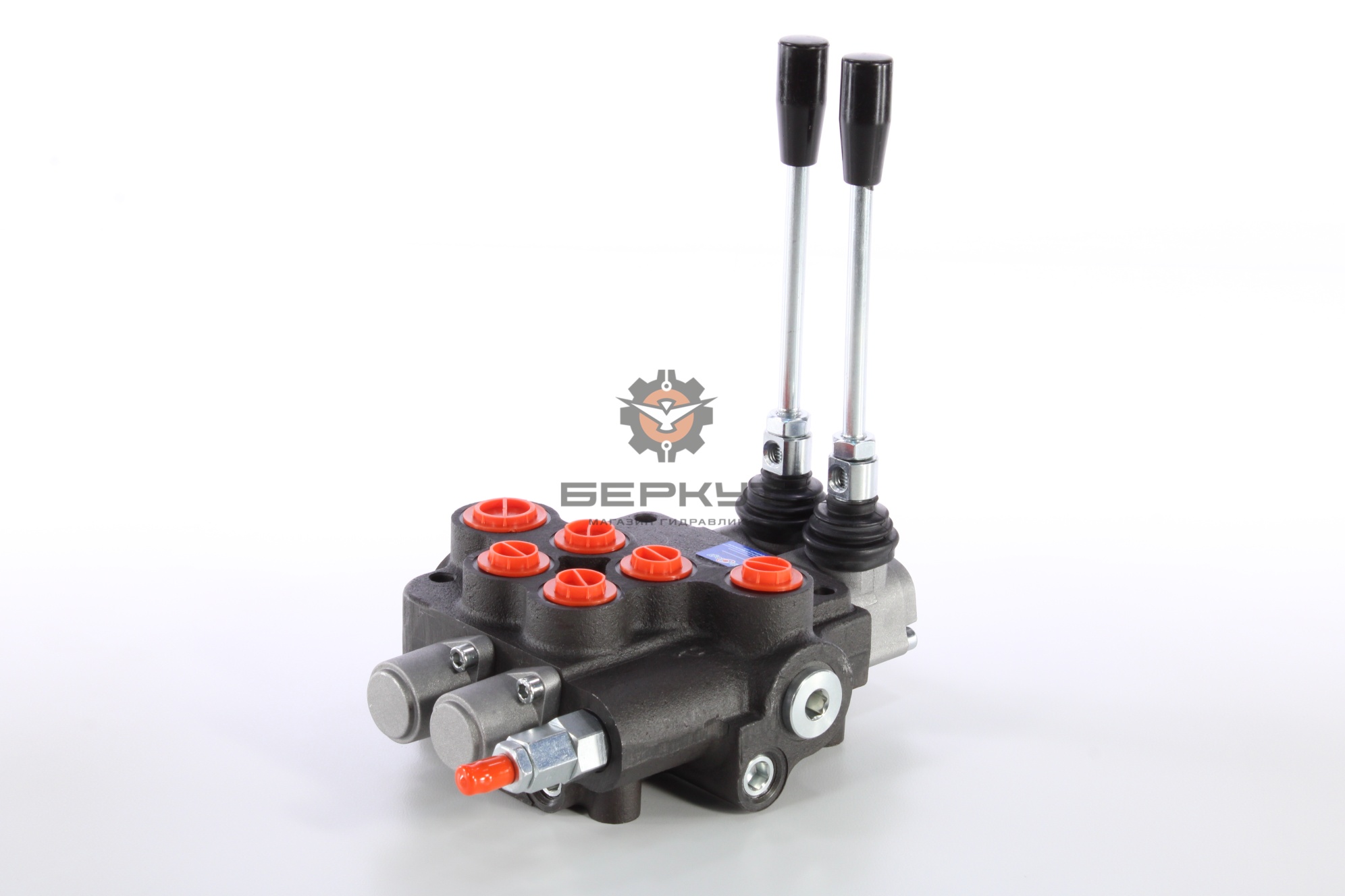 Гидрораспределитель 2Р80-1А1А1 GKZ1 SJ-Technology (2 золотника без фиксации) (2P80F-OT GKZ1)