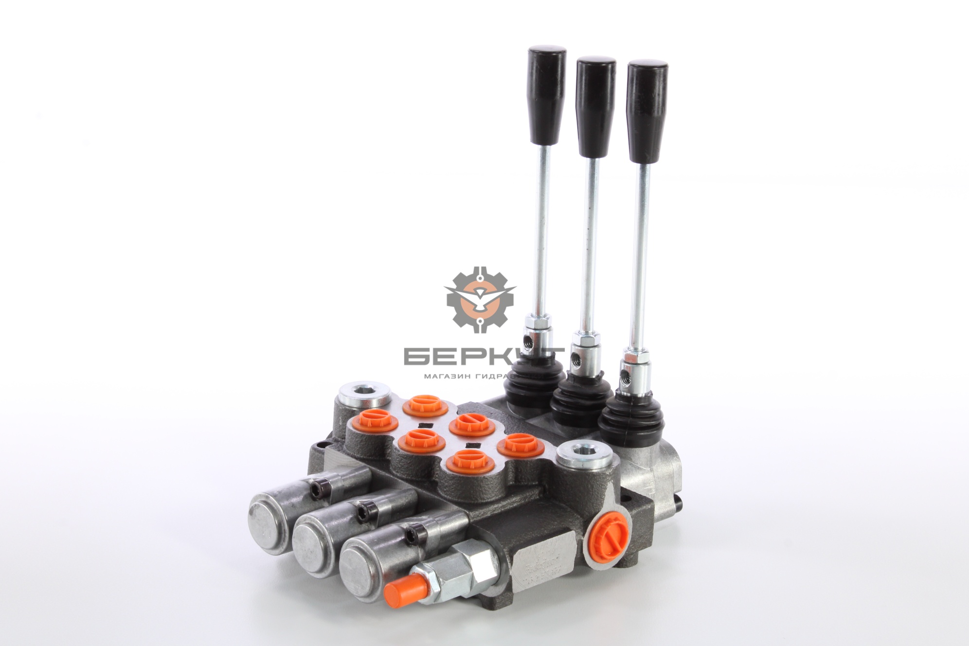 Гидрораспределитель 3Р40-1K15K15K15 GKZ1 Badestnost (3 золотника с фиксацией с плавающим положением)