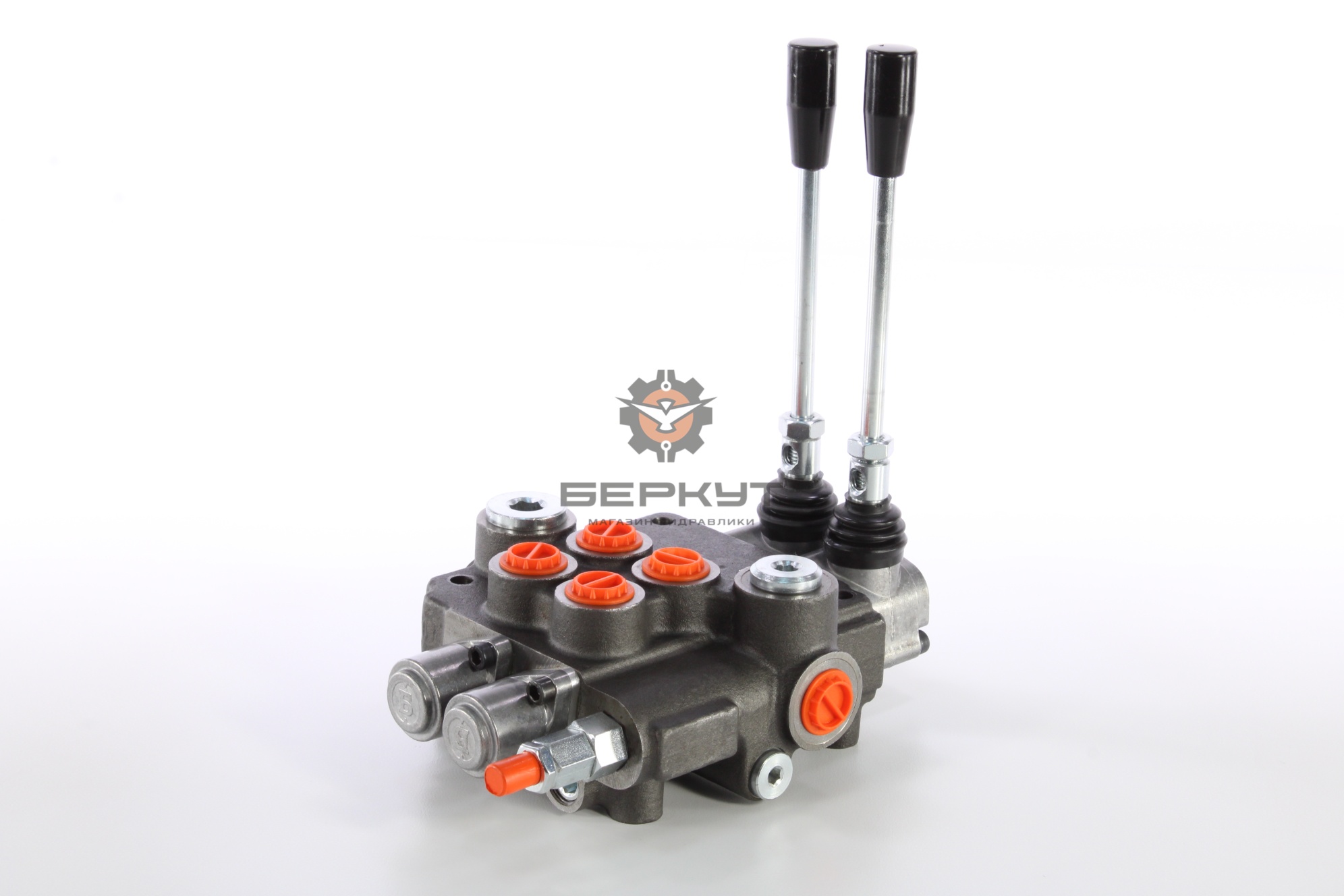 Гидрораспределитель 2Р80-1L13A1 GKZ1 Badestnost (1 золотник без фиксации, 1 золотник с фиксацией с плавающим положением)