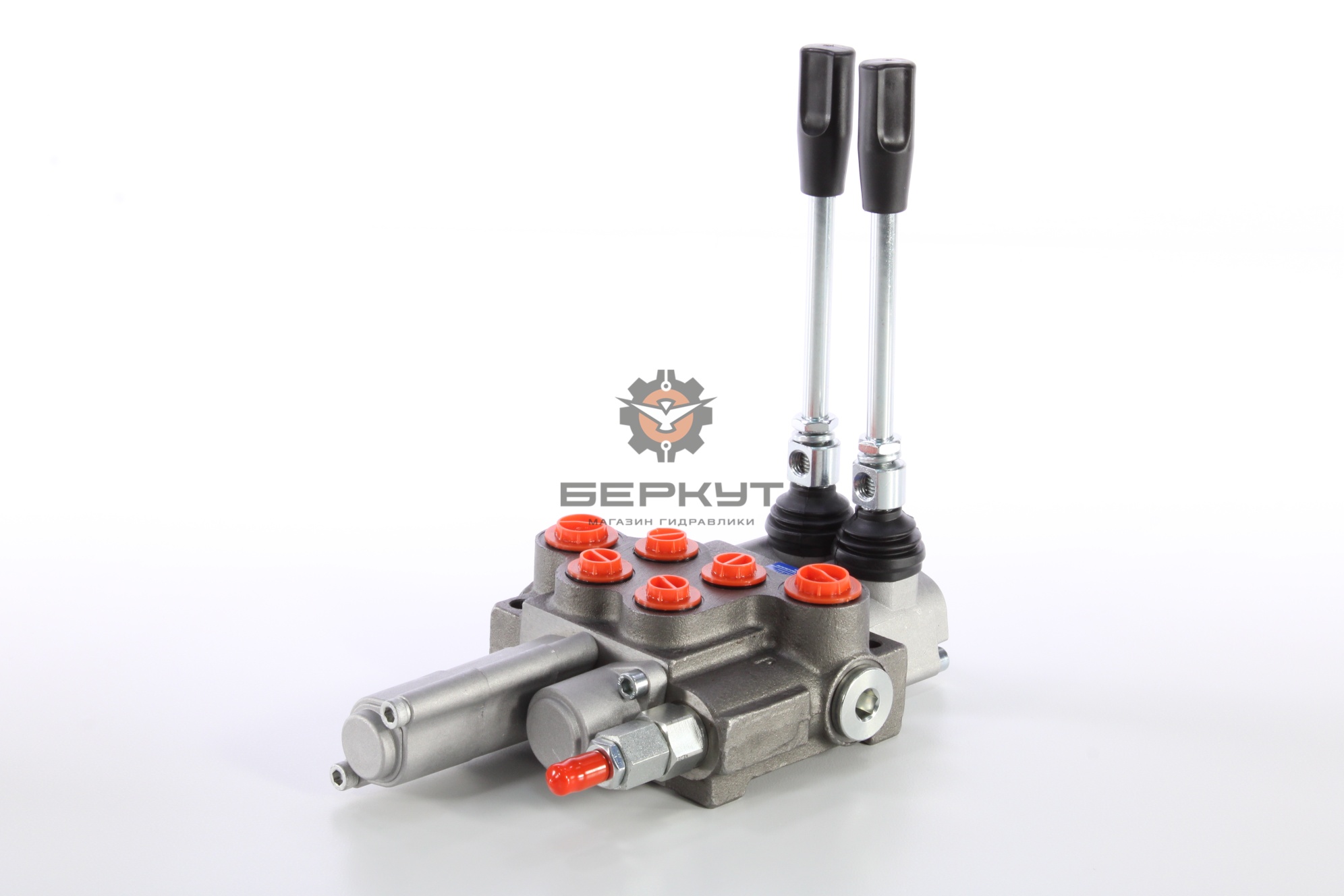 Гидрораспределитель 2Р40-1A1K16 GKZ1 SJ-Technology (1 золотник без фиксации, 1 золотник без фиксации с плавающим положением) (2P40F-OT/K16 GKZ1)