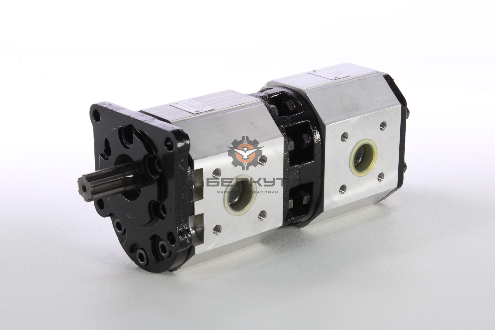 Гидронасос (X004) 30A50ХS004-3.1ВH1/30A50ХS004-3 INDUSTRIALTECHNIC SC (тандем, левое вращение, аналог НШ-50-50Д-3Л)