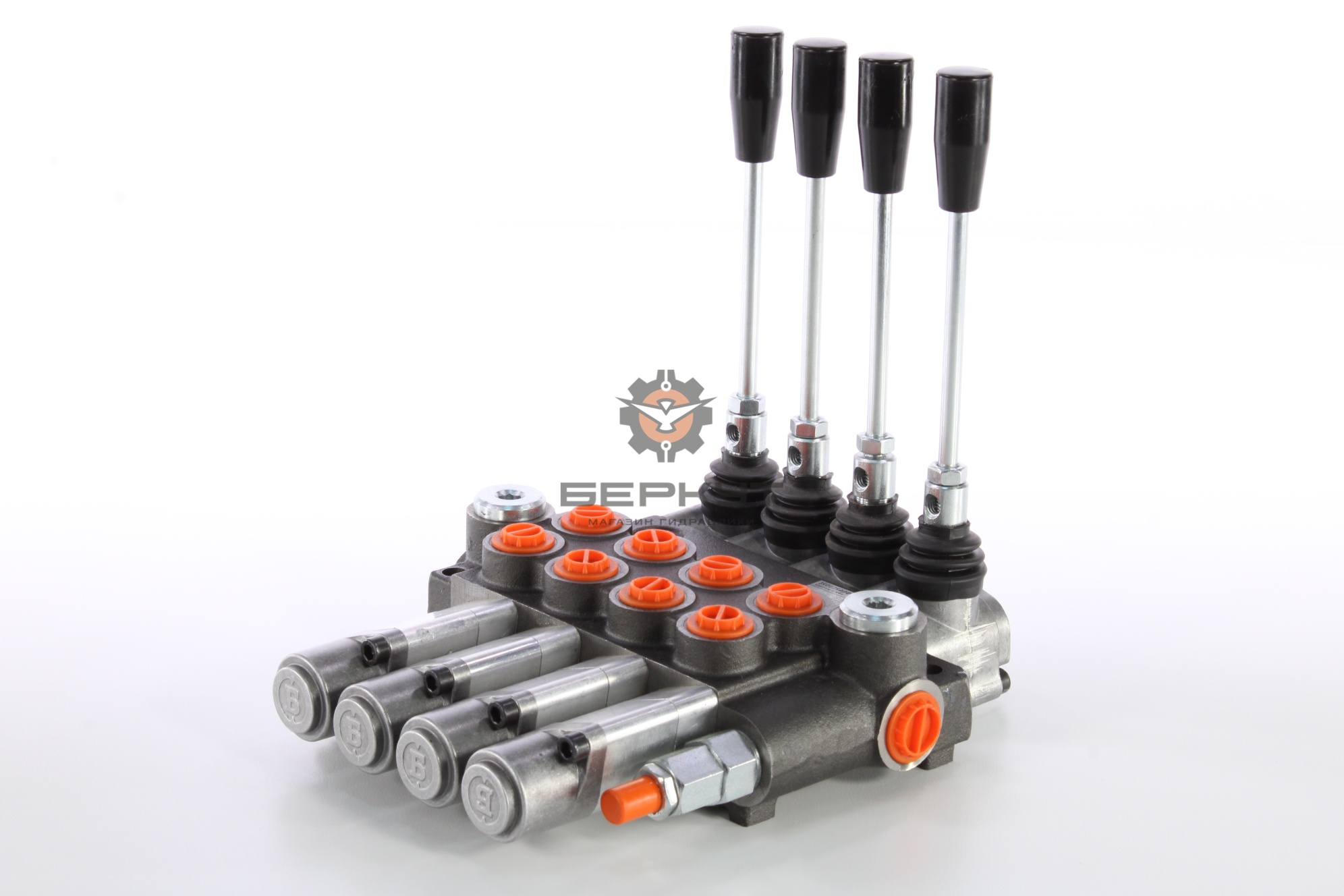 Гидрораспределитель 4Р40-1K16K16K16K16 GKZ1 Badestnost (4 золотника без фиксации с плавающим положением)