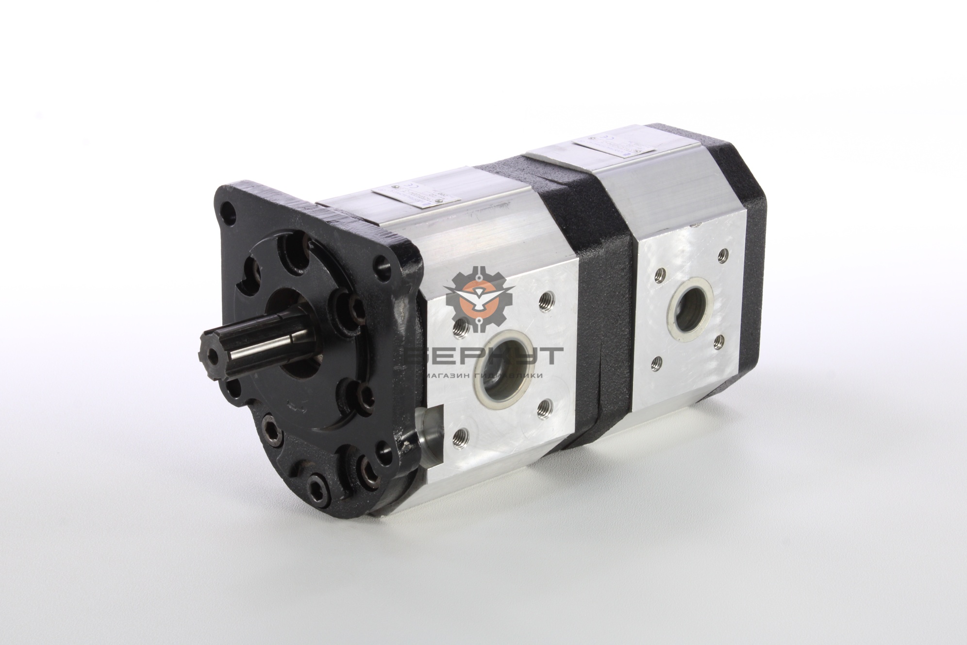 Гидронасос (X004) 30A50Х004-3.1В1/30A32Х004-3.1B2 INDUSTRIALTECHNIC SC (тандем, левое вращение, аналог НШ-50-32Д-3Л)