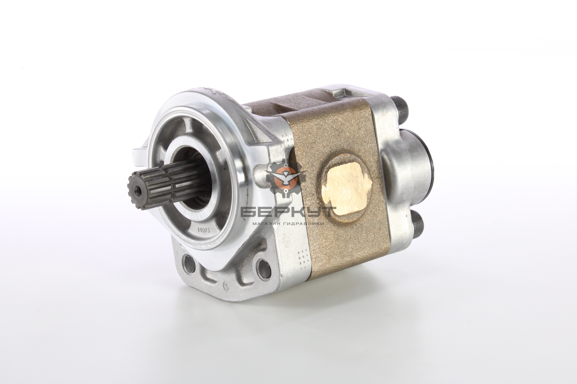 Гидронасос SGP2-44L (SGP2-44D2H1L) (левое вращение, вал 13 шлицев) UNIC, TADANO "SHIMADZU"