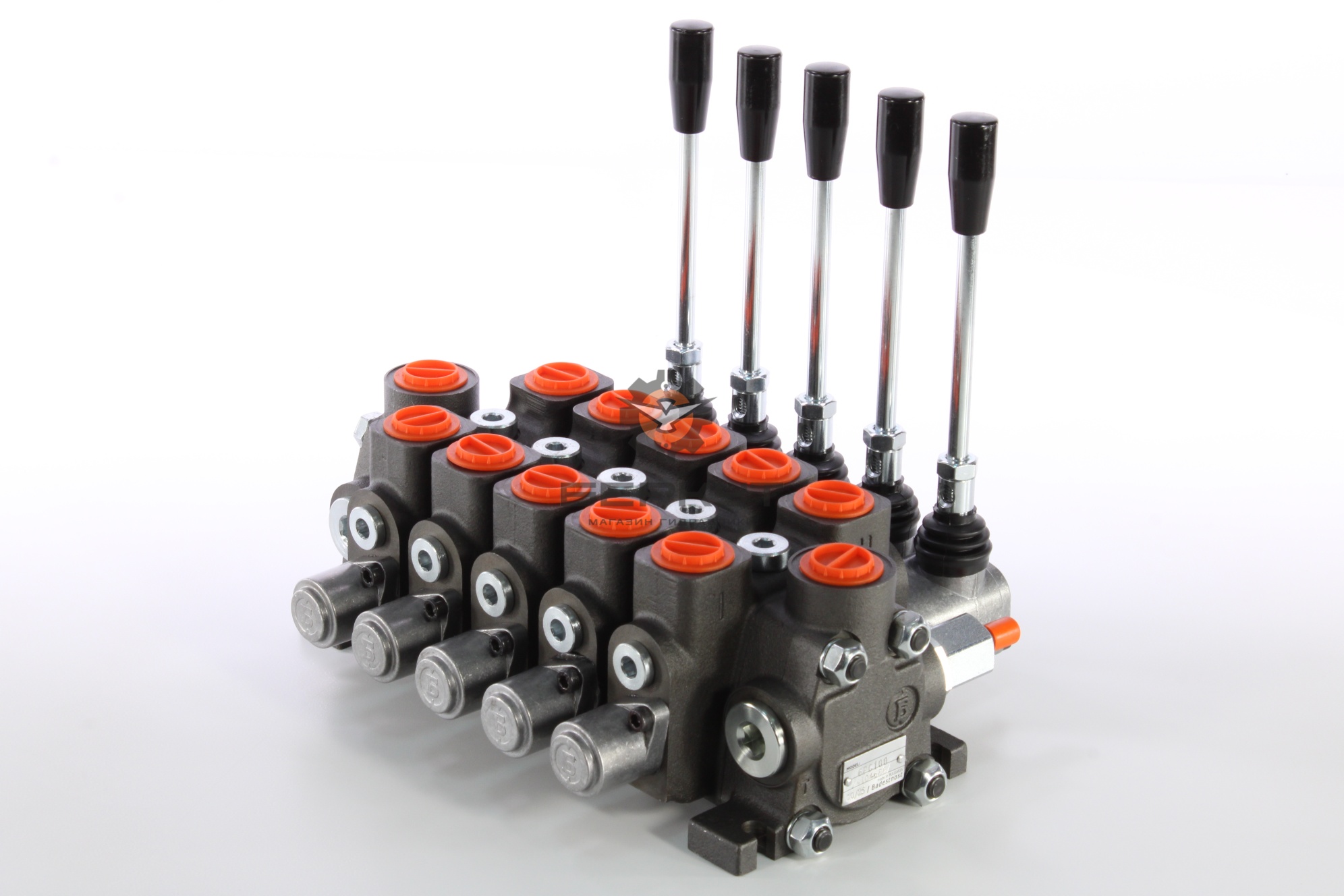 Гидрораспределитель 5PC100-N2 A1A1A1A1A1 T2 GKZ1 Badestnost (с ручками)